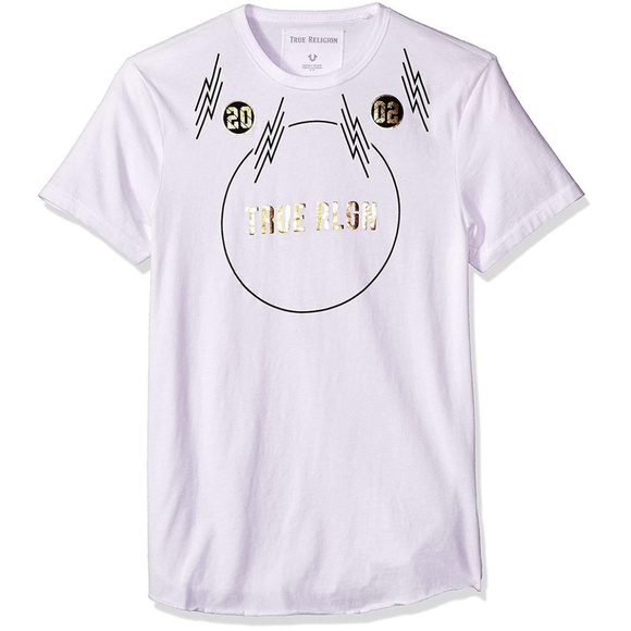 True Religion Other - True Religion Men's Gold Foil Graphic Tee T-Shirt